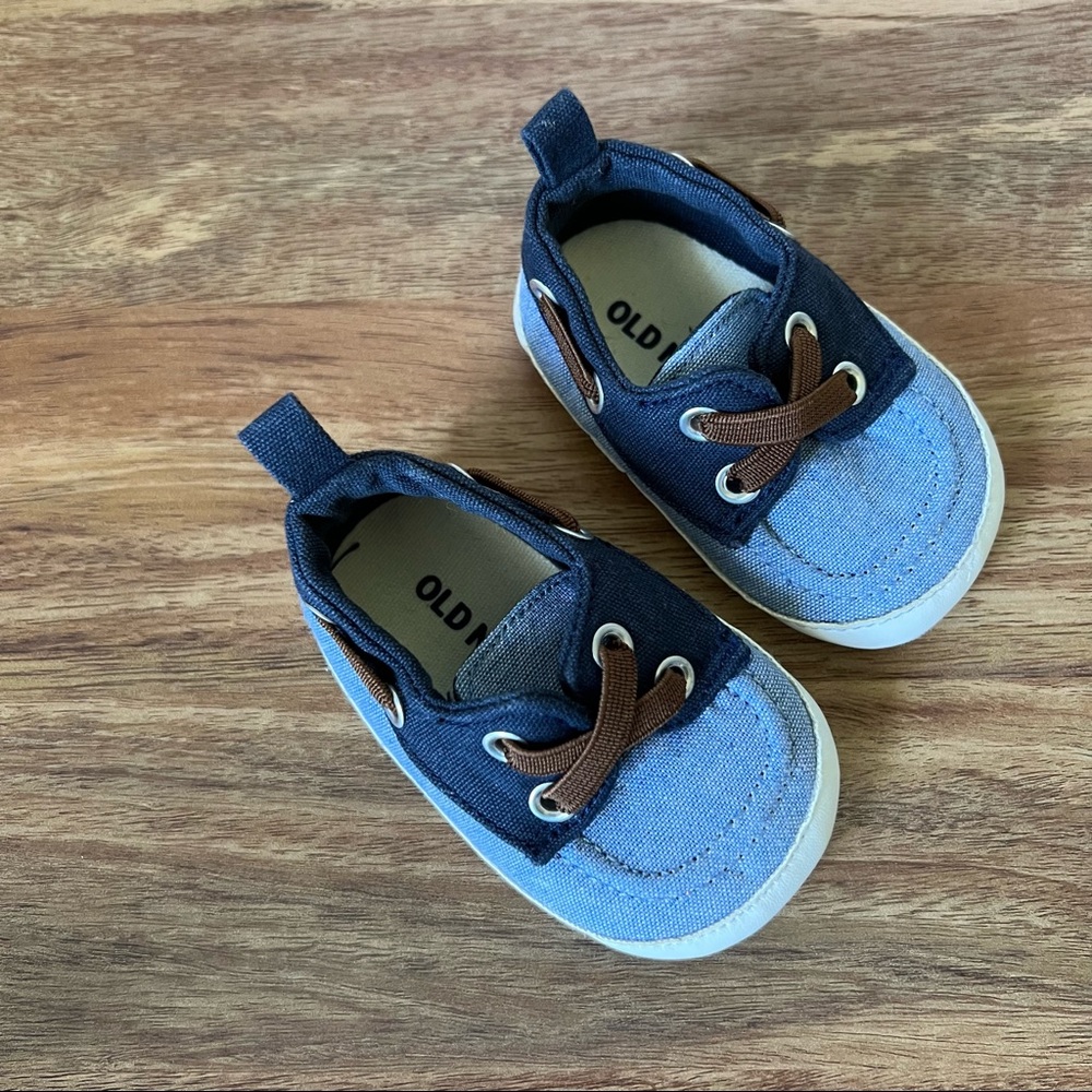 Chambray Boat Shoes